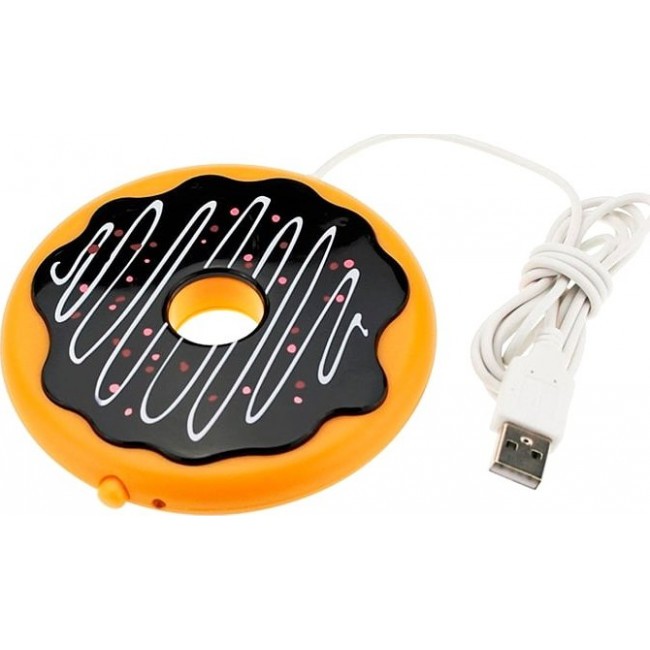 Зарядка Kawaii Factory USB-грелка для чашек Пончик - фото №2