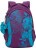 Рюкзак Grizzly RD-755-2 Фиолетовый - Бирюза (цветы) - фото №1