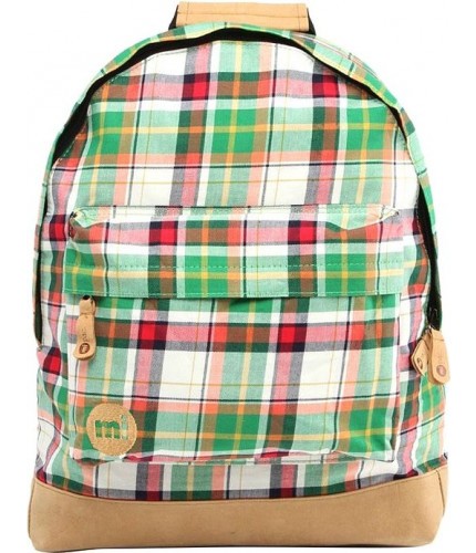 Рюкзак Mi-Pac Premium Plaid Зеленый в клетку- фото №1