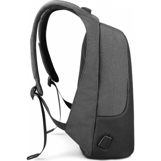Городской рюкзак Tigernu T-B3615B Черный серый 15,6 - фото №3