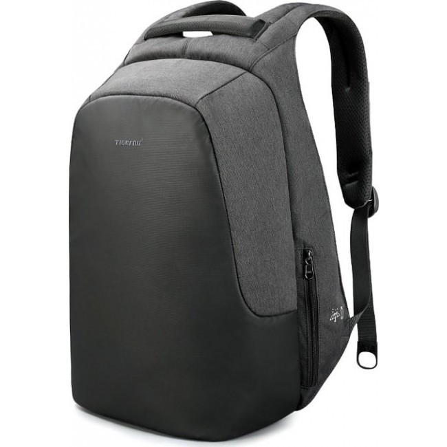 Городской рюкзак Tigernu T-B3615B Черный серый 15,6 - фото №4