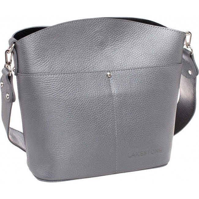 Женская сумка Lakestone Grindell Серебро Silver Grey - фото №2