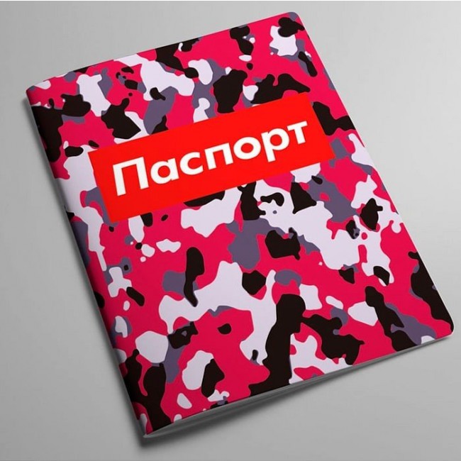 Обложка для паспорта Kawaii Factory Обложка для паспорта Суприм красная - фото №1