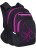 Школьный рюкзак Grizzly RG-161-2 черный-сиреневый - фото №2