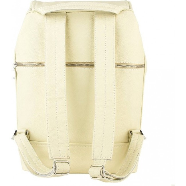 Рюкзак из натуральной кожи Sofitone RM 002 A15-A15 Светло-Кремовый - фото №3