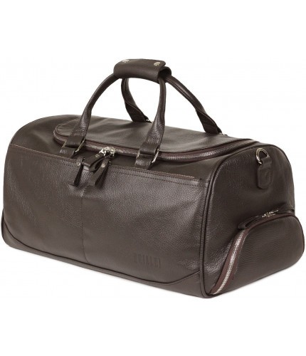 Дорожно-спортивная сумка Brialdi Buffalo Relief brown Коричневый- фото №1