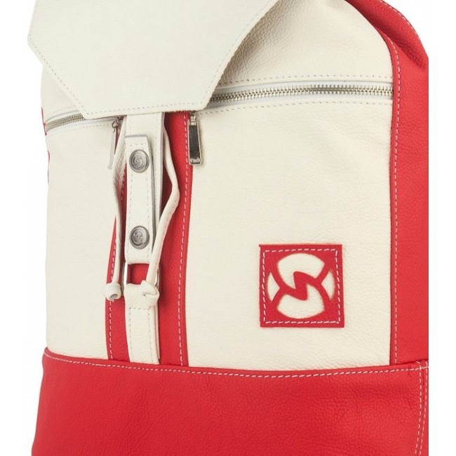 Рюкзак Sofitone RM 002 A1-C5 Белый-Красный - фото №4