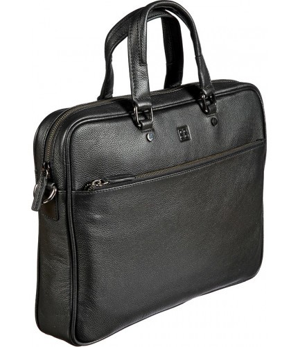 Мужская сумка Sergio Belotti 010-2811 denim black Черный- фото №1