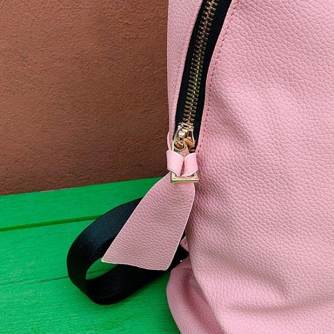 Рюкзак Kawaii Factory Рюкзак с большой молнией Розовый - фото №3