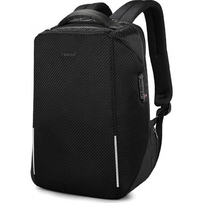 Городской рюкзак Tigernu T-B3655 Черный 15,6 - фото №1