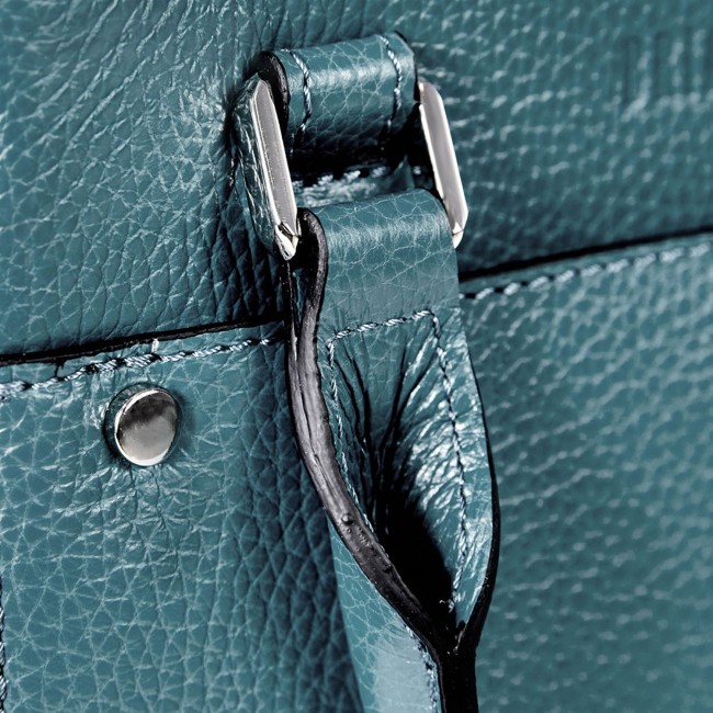 Женская сумочка BRIALDI Noemi (Ноеми) relief turquoise - фото №10