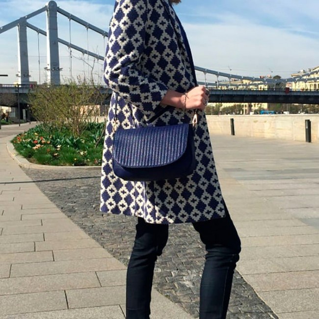 Женская сумка Trendy Bags AVEC Синий - фото №6