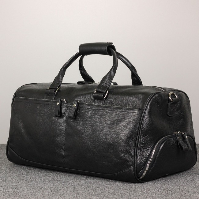 Дорожно-спортивная сумка Brialdi Traveller Relief black Черный - фото №6
