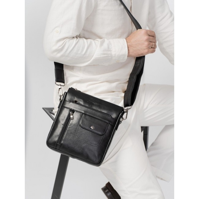 Мужская сумка Carlo Gattini Fiesole 5054 Black Черный - фото №1