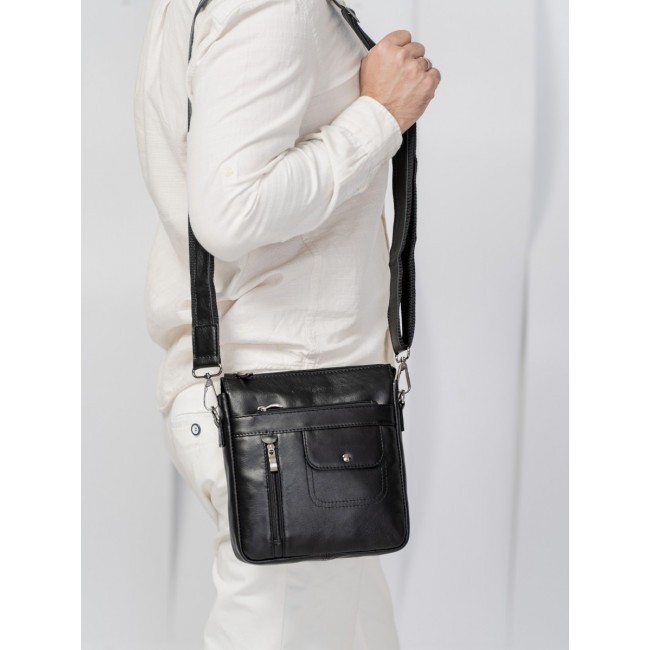 Мужская сумка Carlo Gattini Fiesole 5054 Black Черный - фото №4
