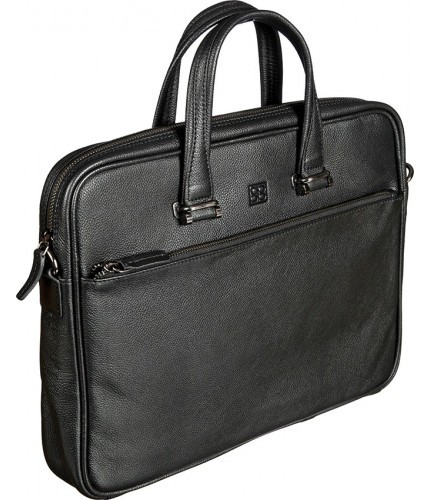 Мужская сумка Sergio Belotti 010-2814 denim black Черный- фото №1