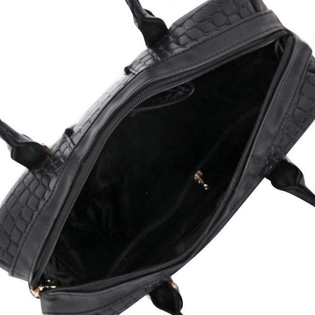 Женская сумка Nino Fascino 3835 D black NF Черный - фото №4