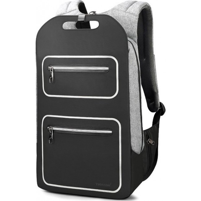 Городской рюкзак Tigernu T-B3662A Черный серый 15,6 - фото №2