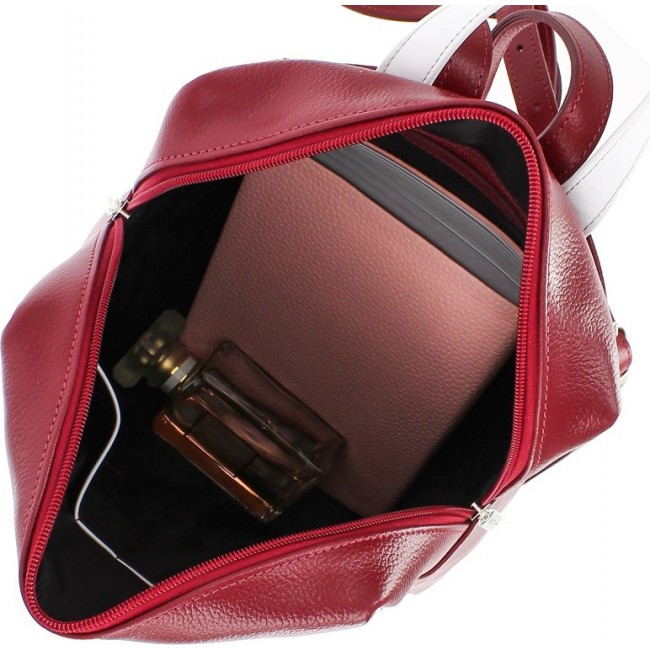 Женский рюкзак Versado VD177 Красный red/white - фото №3