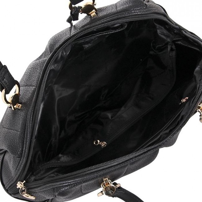 Женская сумка Nino Fascino 410 K black NF Черный - фото №4