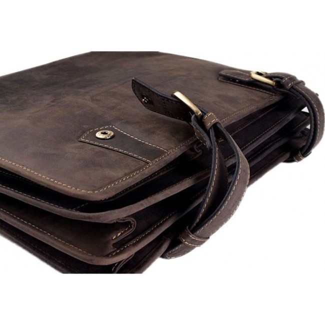 Мужская сумка Visconti 16134XL Коричневый - фото №5