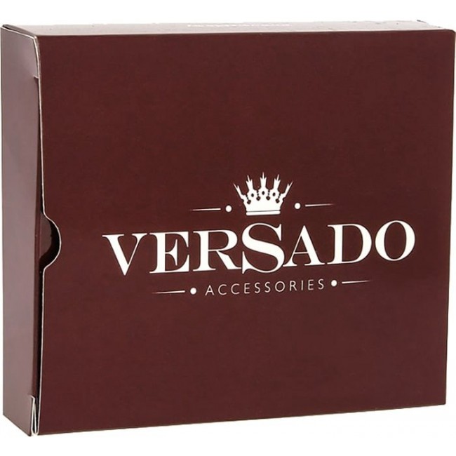 Обложка для паспорта Versado 066-2 Красный кроко - фото №5