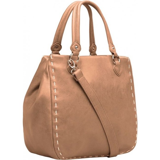 Женская сумка Trendy Bags PETRA Бежевый - фото №2