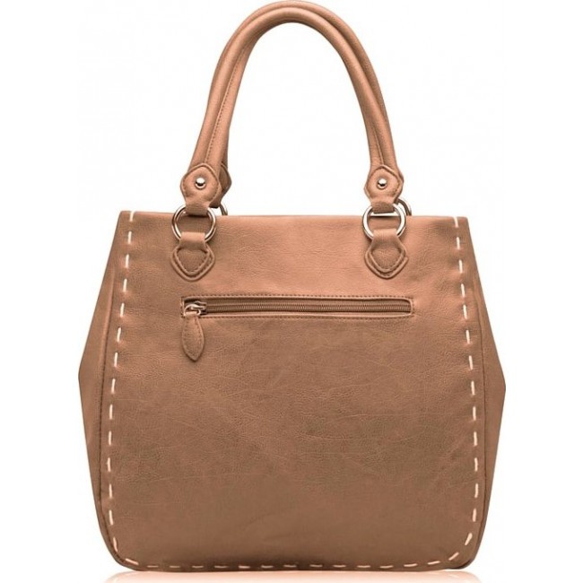 Женская сумка Trendy Bags PETRA Бежевый - фото №3