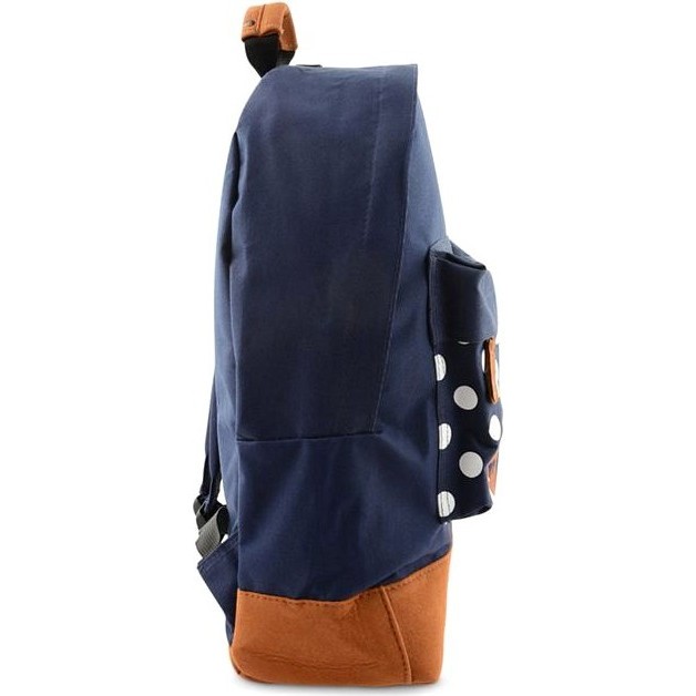 Рюкзак Mi-Pac Backpack Синий с горошинами - фото №2