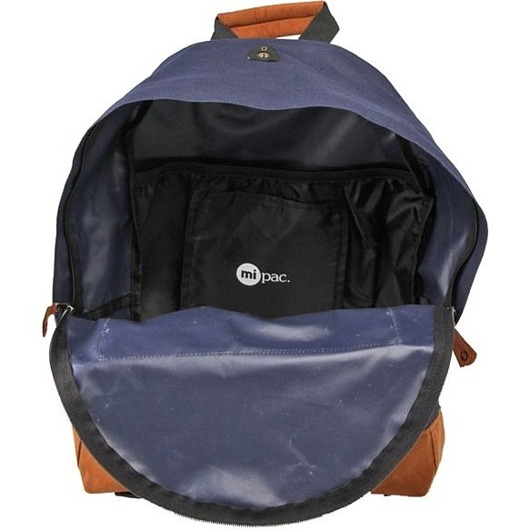 Рюкзак Mi-Pac Backpack Синий с горошинами - фото №8