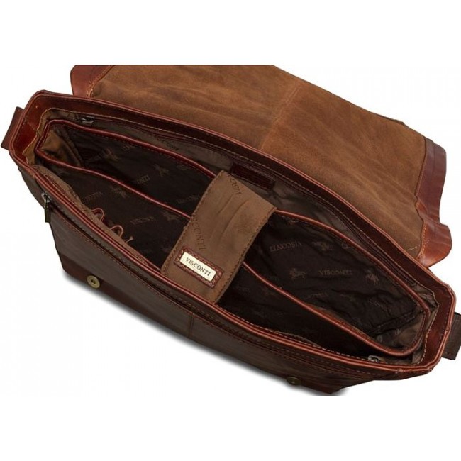 Мужская сумка Visconti VT-5 Enzo Желтовато-коричневый - фото №4
