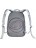 Рюкзак для девочки подростка 5-11 класс Grizzly RD-622-4 Птички и стрекозы (серый) - фото №3