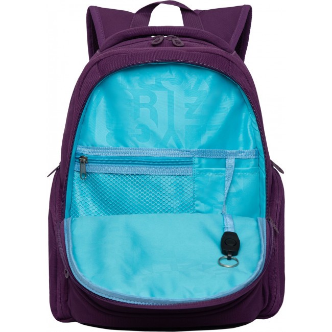 Рюкзак Grizzly RG-268-1 фиолетовый - фото №4