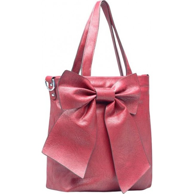 Женская сумка Trendy Bags B00484 (pink) Красный - фото №2
