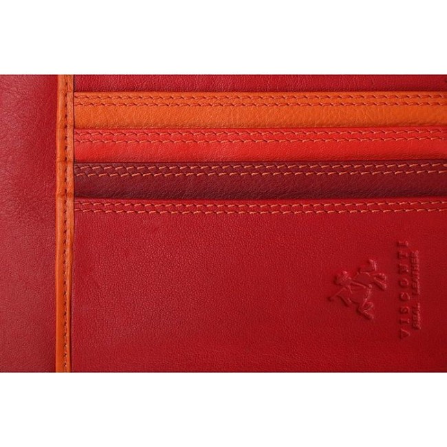 Обложка для паспорта Visconti RB75 Красный - Мульти - фото №5
