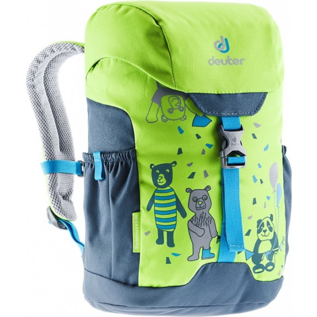 Детский рюкзак Deuter Schmusebar 8 Kiwi/Arctic Салатовый синий - фото №1