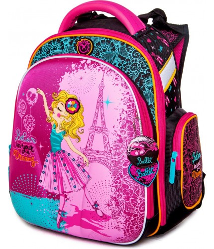 Школьный ранец Hummingbird Kids TK73 Believe In Your Dreams Принцесса- фото №1