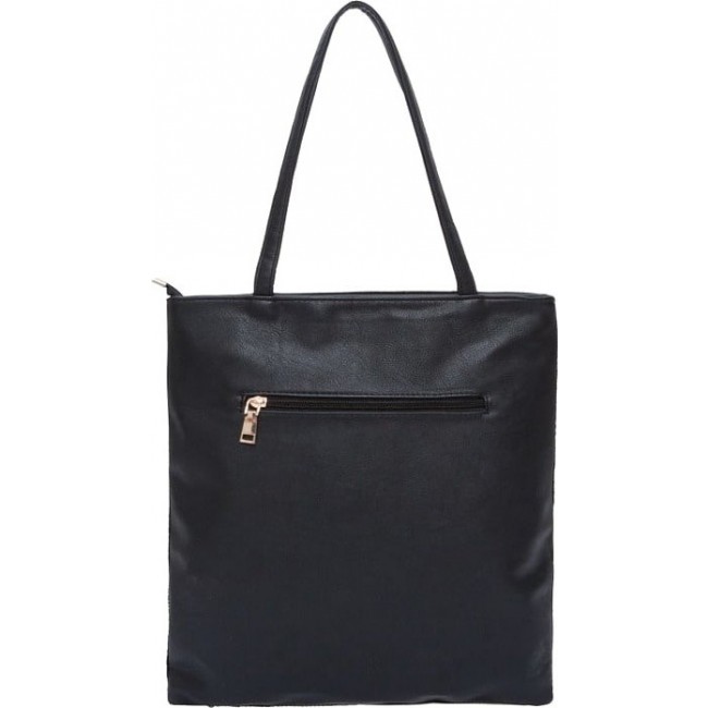 Женская сумка OrsOro D-035 Черный - Серый - фото №3