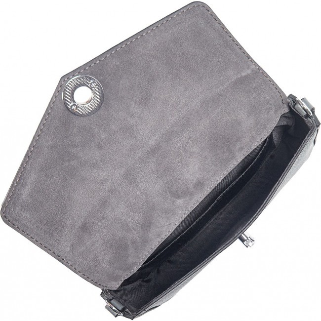 Женская сумочка на плечо BRIALDI Sophie (Софи) relief grey - фото №5