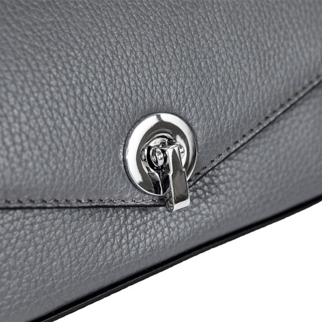 Женская сумочка на плечо BRIALDI Sophie (Софи) relief grey - фото №9