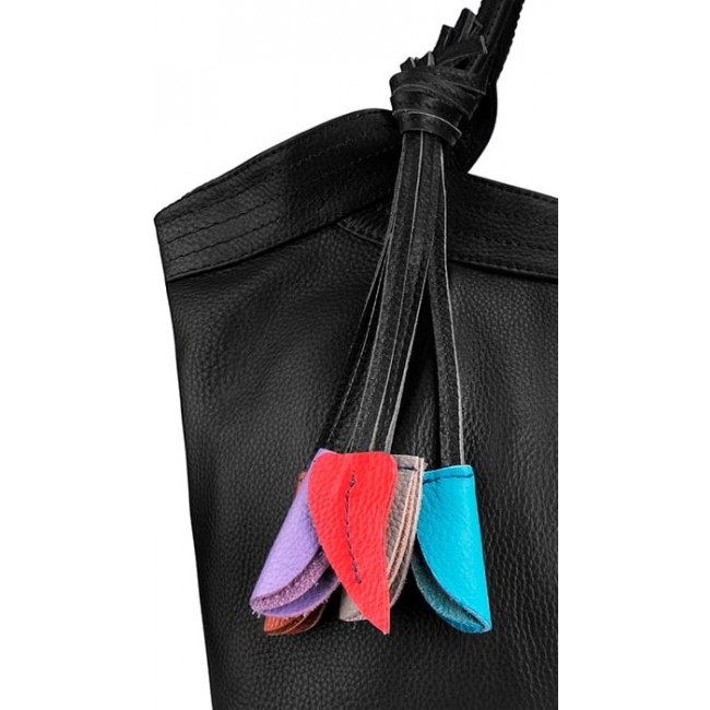 Женская сумка Trendy Bags FLEUR Черный - фото №5