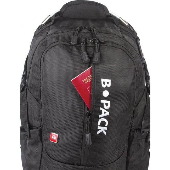 Рюкзак B-pack S-02 Черный - фото №10