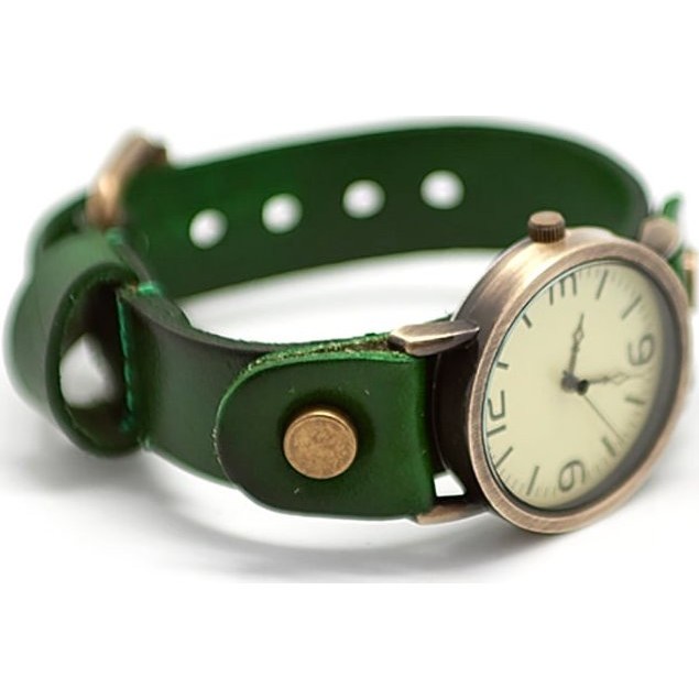 часы Kawaii Factory Часы "Vintage Middle" Зеленые - фото №2