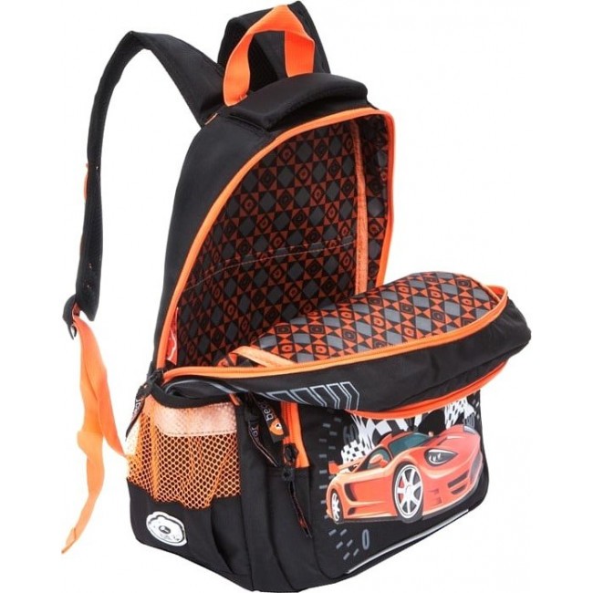 Рюкзак Orange Bear V-54 Черный, Оранжевый - фото №4