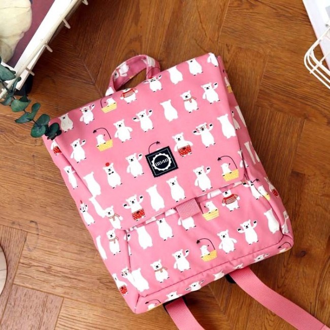 Рюкзак 8848 bags 442-050 Мишки (розовый) - фото №5