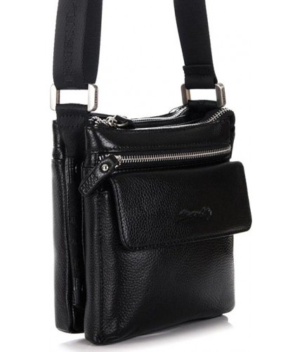Мужская сумка Barkli 3421 03 black Br Черный- фото №1