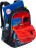 Рюкзак школьный Grizzly RB-154-2 черный-голубой - фото №5