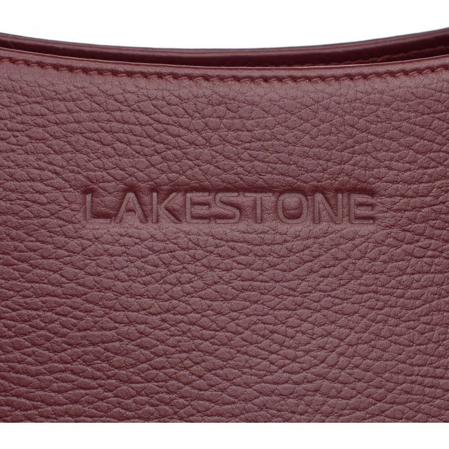 Женская сумка Lakestone Osprey Бордовый Burgundy - фото №7