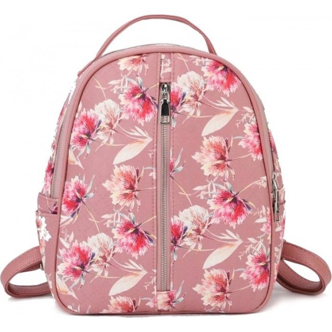 Рюкзак OrsOro DS-994 Цветы на розовом - фото №1