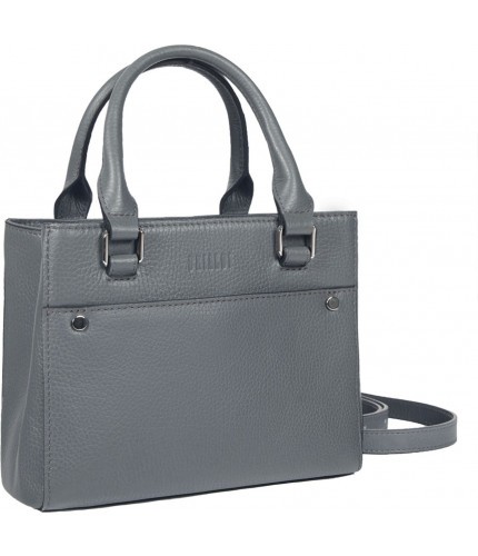 Женская сумочка BRIALDI Noemi (Ноеми) relief grey- фото №1